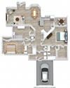 C1 with Garage - Lower